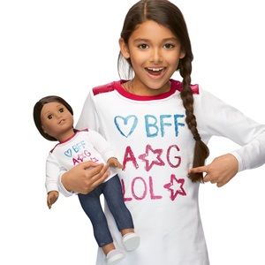 NWOT- American Girl “BFF” shirt 👚 (S)